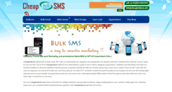 Desktop Screenshot of cheapbulksms.net