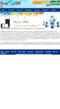 Mobile Screenshot of cheapbulksms.net